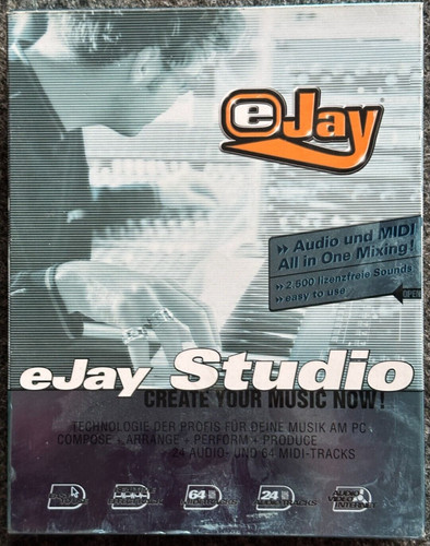 Audio software ejay - pc, studio
