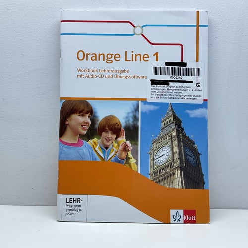 Orange line workbook - orange,