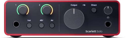 Focusrite scarlett solo - focusrite,