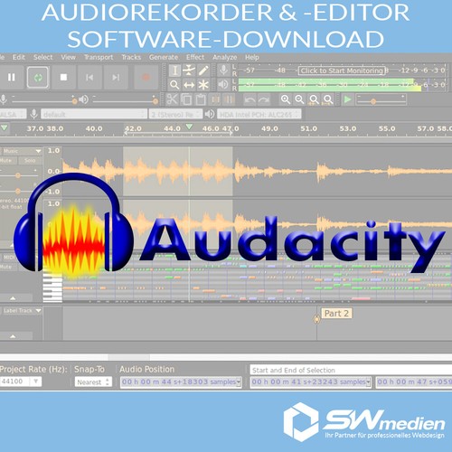 Audacity audio rekorder editor - audacity,
